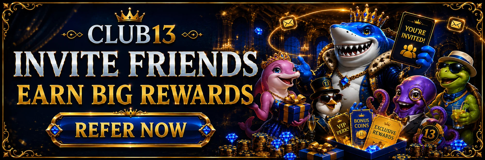 Invite friends, earn big rewards